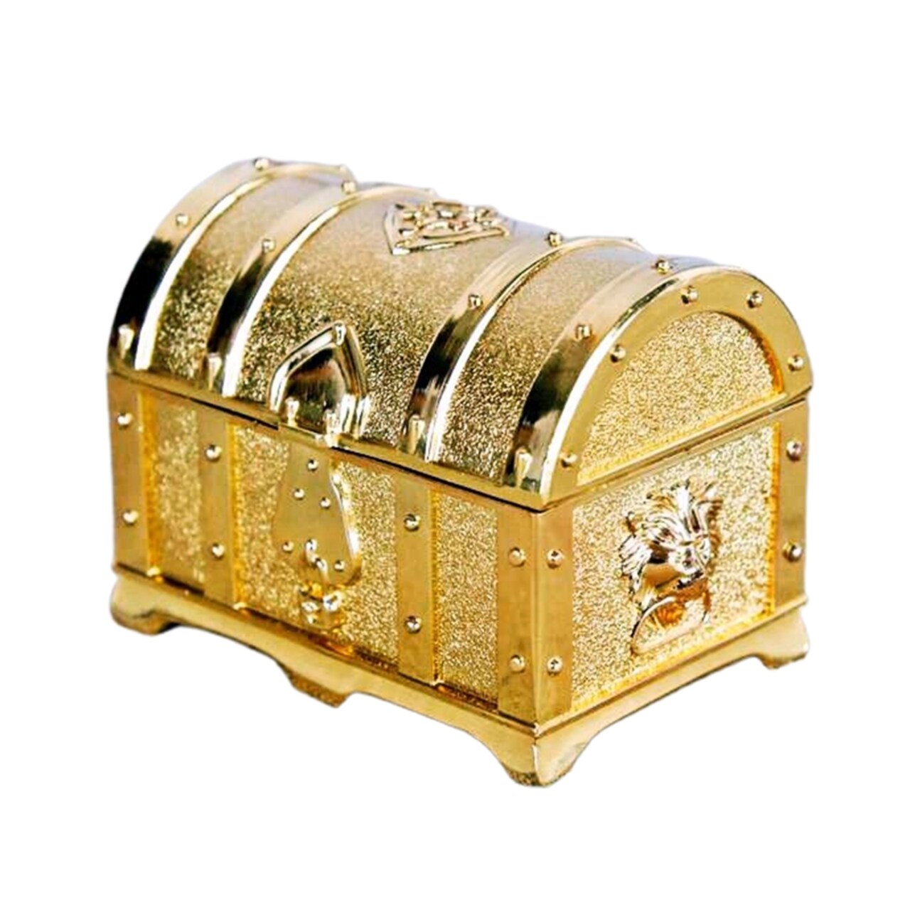 Generic Vintage Gift Box Treasure Chest Shape Widely Used Eco-friendly Unique Design Jewelry Organizer for Earrings